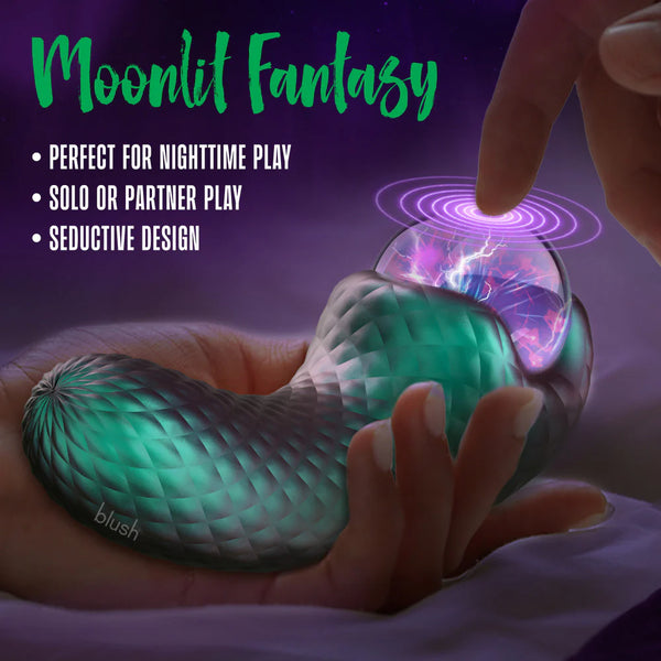 Temptasia Enchanted Serpent Rechargeable Dual Ended Vibrator with Mystical Plasma Globe