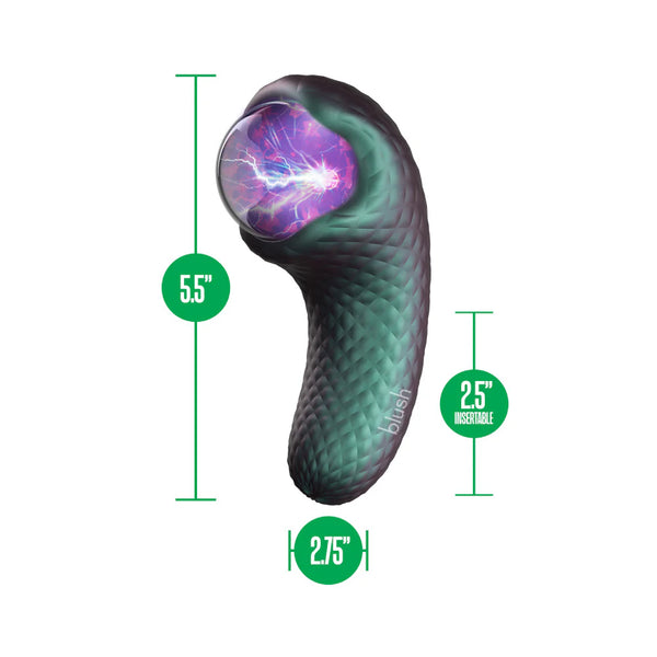 Temptasia Enchanted Serpent Rechargeable Dual Ended Vibrator with Mystical Plasma Globe