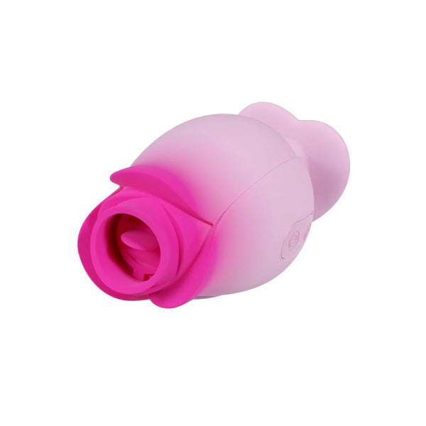 Aria Tulip Trance Rechargeable Suction & Tongue-Fluttering Silicone Personal Massager