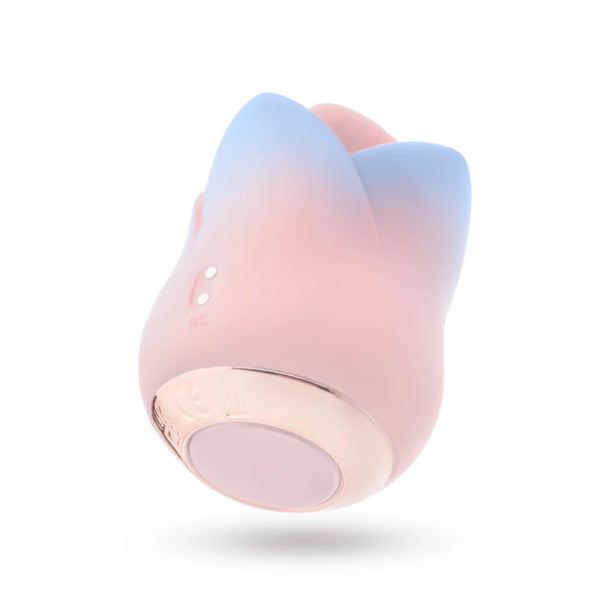 Blush Collection Kissing Rose Rechargeable Floral Vibrator with ‘French Kiss’ Speeds - Pink