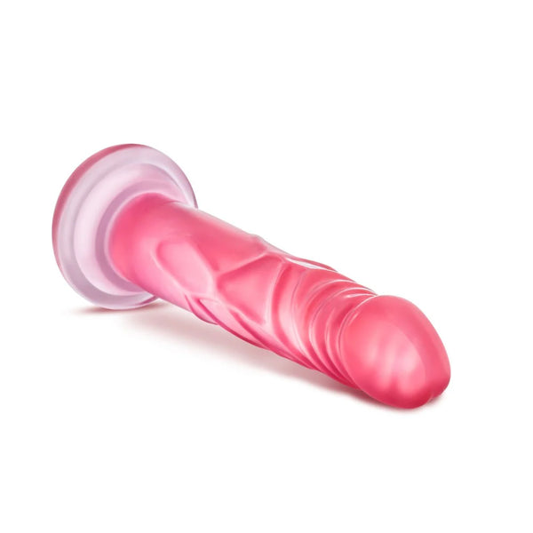 B Yours 7" Sweet N' Hard 5 Dildo - Pink