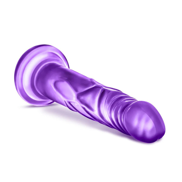 B Yours 7" Sweet N' Hard 5 Dildo - Purple