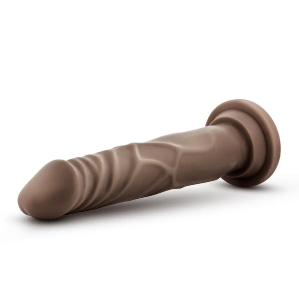 Dr. Skin Basic 7.5" Dildo - Chocolate