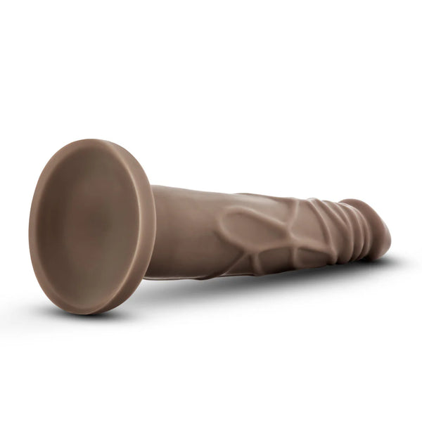 Dr. Skin Basic 7.5" Dildo - Chocolate