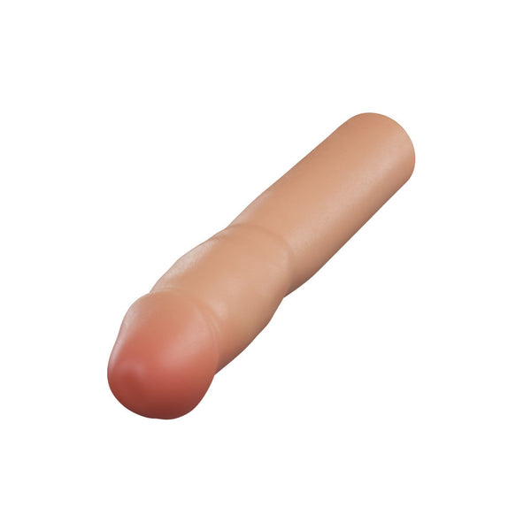 Performance Plus Resilience 7" Realistic 1.5" Dual Density Silicone Penis Extender Sleeve