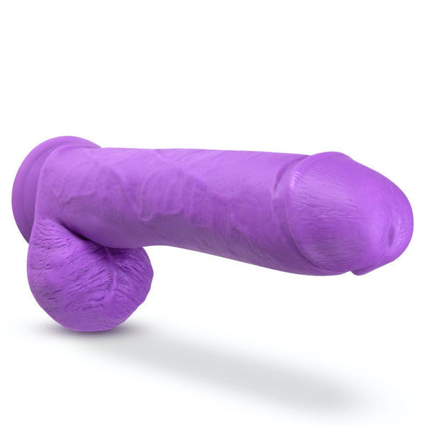 Blush Novelties Neo Elite 11" Silicone Dual Density Cock with Balls - Neon Purple - Extreme Toyz Singapore - https://extremetoyz.com.sg - Sex Toys and Lingerie Online Store - Bondage Gear / Vibrators / Electrosex Toys / Wireless Remote Control Vibes / Sexy Lingerie and Role Play / BDSM / Dungeon Furnitures / Dildos and Strap Ons &nbsp;/ Anal and Prostate Massagers / Anal Douche and Cleaning Aide / Delay Sprays and Gels / Lubricants and more...