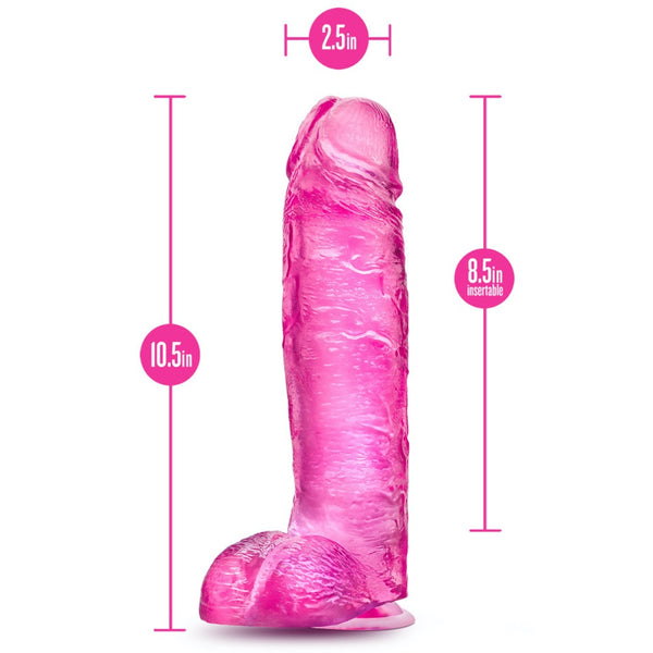 Blush Novelties B Yours Big n’ Bulky 10.5" Dildo - Extreme Toyz Singapore - https://extremetoyz.com.sg - Sex Toys and Lingerie Online Store - Bondage Gear / Vibrators / Electrosex Toys / Wireless Remote Control Vibes / Sexy Lingerie and Role Play / BDSM / Dungeon Furnitures / Dildos and Strap Ons  / Anal and Prostate Massagers / Anal Douche and Cleaning Aide / Delay Sprays and Gels / Lubricants and more...