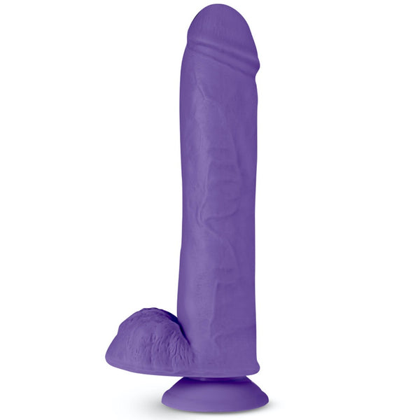 Blush Novelties Au Naturel Bold Big John 11" Dual Density Dildo - Purple - Extreme Toyz Singapore - https://extremetoyz.com.sg - Sex Toys and Lingerie Online Store - Bondage Gear / Vibrators / Electrosex Toys / Wireless Remote Control Vibes / Sexy Lingerie and Role Play / BDSM / Dungeon Furnitures / Dildos and Strap Ons &nbsp;/ Anal and Prostate Massagers / Anal Douche and Cleaning Aide / Delay Sprays and Gels / Lubricants and more...