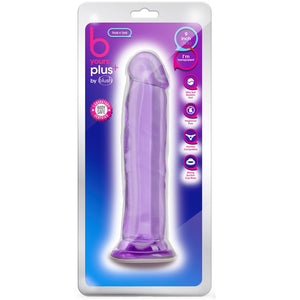 B Yours Plus 9" Thrill N’ Drill Dildo - Purple