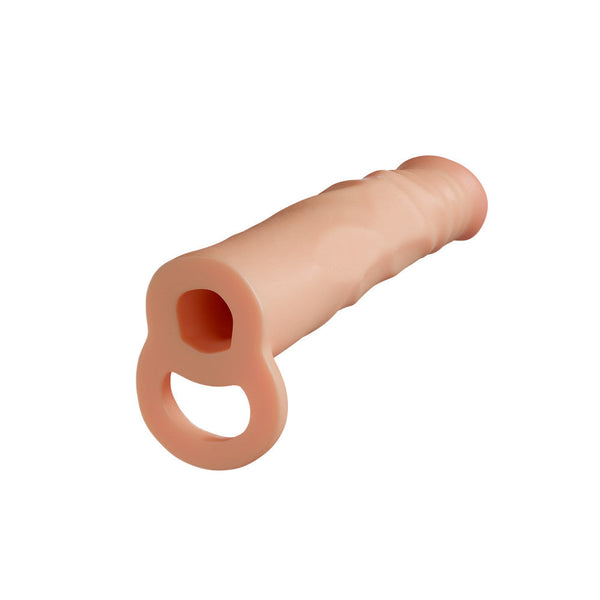 Performance Plus Fortitude 7" Realistic 2.5" Dual Density Silicone Penis Extender Sleeve