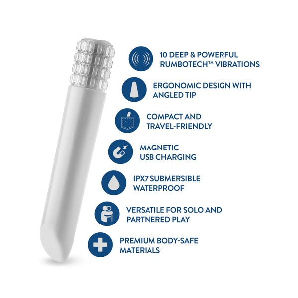 Oh My Gem Bold Rechargeable Vibrator with RumboTech™ Technology - Diamond