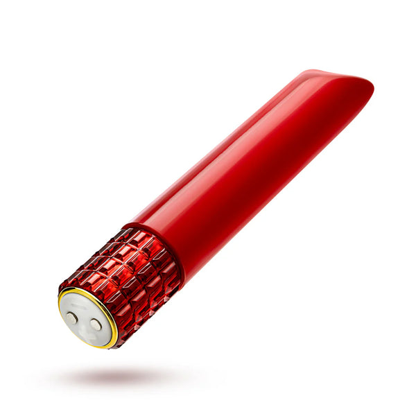 Oh My Gem Desire Rechargeable Vibrator with RumboTech™ Technology - Ruby