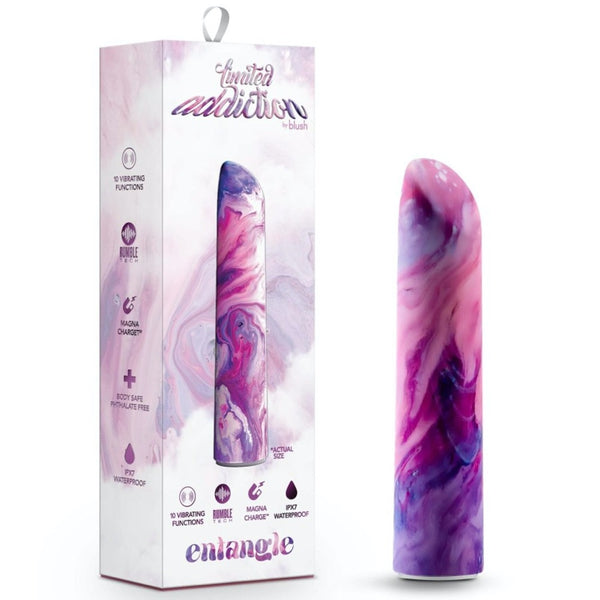 Blush Novelties Limited Addiction Entangle Rechargeable Power Vibe - Lilac - Extreme Toyz Singapore - https://extremetoyz.com.sg - Sex Toys and Lingerie Online Store - Bondage Gear / Vibrators / Electrosex Toys / Wireless Remote Control Vibes / Sexy Lingerie and Role Play / BDSM / Dungeon Furnitures / Dildos and Strap Ons &nbsp;/ Anal and Prostate Massagers / Anal Douche and Cleaning Aide / Delay Sprays and Gels / Lubricants and more...