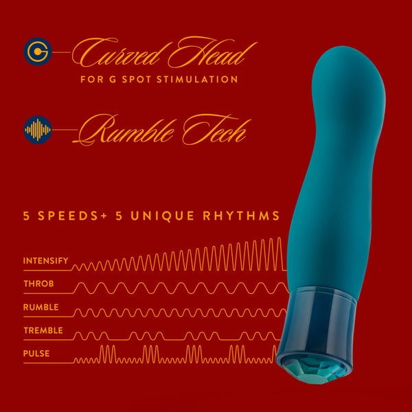 Blush Novelties Oh My Gem Fierce Blue Topaz Rechargeable Warming Vibrator - Extreme Toyz Singapore - https://extremetoyz.com.sg - Sex Toys and Lingerie Online Store - Bondage Gear / Vibrators / Electrosex Toys / Wireless Remote Control Vibes / Sexy Lingerie and Role Play / BDSM / Dungeon Furnitures / Dildos and Strap Ons &nbsp;/ Anal and Prostate Massagers / Anal Douche and Cleaning Aide / Delay Sprays and Gels / Lubricants and more...