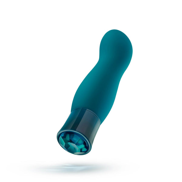 Blush Novelties Oh My Gem Fierce Blue Topaz Rechargeable Warming Vibrator - Extreme Toyz Singapore - https://extremetoyz.com.sg - Sex Toys and Lingerie Online Store - Bondage Gear / Vibrators / Electrosex Toys / Wireless Remote Control Vibes / Sexy Lingerie and Role Play / BDSM / Dungeon Furnitures / Dildos and Strap Ons &nbsp;/ Anal and Prostate Massagers / Anal Douche and Cleaning Aide / Delay Sprays and Gels / Lubricants and more...