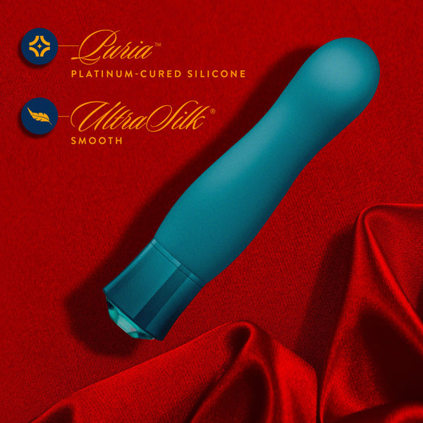 Blush Novelties Oh My Gem Fierce Blue Topaz Rechargeable Warming Vibrator - Extreme Toyz Singapore - https://extremetoyz.com.sg - Sex Toys and Lingerie Online Store - Bondage Gear / Vibrators / Electrosex Toys / Wireless Remote Control Vibes / Sexy Lingerie and Role Play / BDSM / Dungeon Furnitures / Dildos and Strap Ons &nbsp;/ Anal and Prostate Massagers / Anal Douche and Cleaning Aide / Delay Sprays and Gels / Lubricants and more...