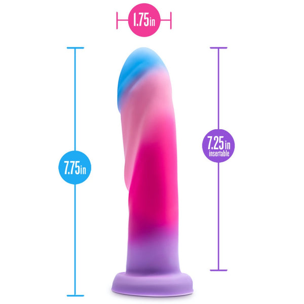 Blush Novelties Avant Borealis Dreams Platinum-Cured Silicone Dildo - Cotton Candy - Extreme Toyz Singapore - https://extremetoyz.com.sg - Sex Toys and Lingerie Online Store - Bondage Gear / Vibrators / Electrosex Toys / Wireless Remote Control Vibes / Sexy Lingerie and Role Play / BDSM / Dungeon Furnitures / Dildos and Strap Ons &nbsp;/ Anal and Prostate Massagers / Anal Douche and Cleaning Aide / Delay Sprays and Gels / Lubricants and more...