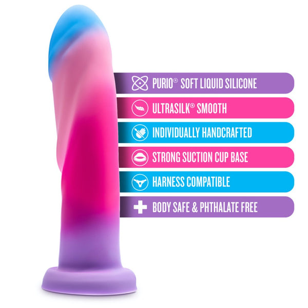 Blush Novelties Avant Borealis Dreams Platinum-Cured Silicone Dildo - Cotton Candy - Extreme Toyz Singapore - https://extremetoyz.com.sg - Sex Toys and Lingerie Online Store - Bondage Gear / Vibrators / Electrosex Toys / Wireless Remote Control Vibes / Sexy Lingerie and Role Play / BDSM / Dungeon Furnitures / Dildos and Strap Ons &nbsp;/ Anal and Prostate Massagers / Anal Douche and Cleaning Aide / Delay Sprays and Gels / Lubricants and more...