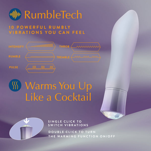 Blush Novelties Oh My Gem Revival Opal Rechargeable Warming Vibrator - Extreme Toyz Singapore - https://extremetoyz.com.sg - Sex Toys and Lingerie Online Store - Bondage Gear / Vibrators / Electrosex Toys / Wireless Remote Control Vibes / Sexy Lingerie and Role Play / BDSM / Dungeon Furnitures / Dildos and Strap Ons &nbsp;/ Anal and Prostate Massagers / Anal Douche and Cleaning Aide / Delay Sprays and Gels / Lubricants and more...