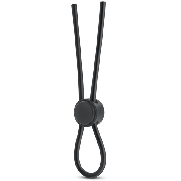 Blush Novelties Stay Hard Silicone Loop Cock Ring - Black - Extreme Toyz Singapore - https://extremetoyz.com.sg - Sex Toys and Lingerie Online Store - Bondage Gear / Vibrators / Electrosex Toys / Wireless Remote Control Vibes / Sexy Lingerie and Role Play / BDSM / Dungeon Furnitures / Dildos and Strap Ons &nbsp;/ Anal and Prostate Massagers / Anal Douche and Cleaning Aide / Delay Sprays and Gels / Lubricants and more...