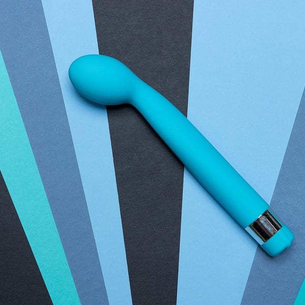 Rose Scarlet G G-Spot Vibrator - Blue