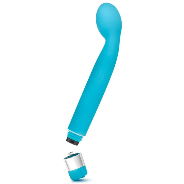 Rose Scarlet G G-Spot Vibrator - Blue