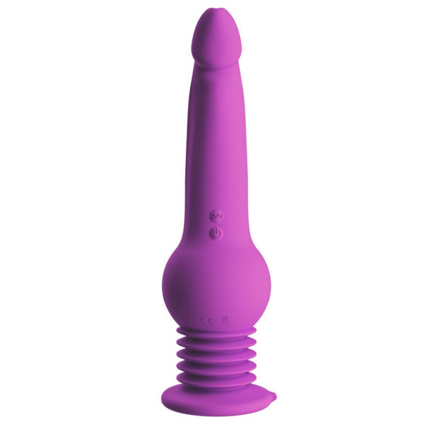 Blush Novelties Impressions New York Gyro-Quake Vibrating & Thumping G Spot Dildo - Extreme Toyz Singapore - https://extremetoyz.com.sg - Sex Toys and Lingerie Online Store - Bondage Gear / Vibrators / Electrosex Toys / Wireless Remote Control Vibes / Sexy Lingerie and Role Play / BDSM / Dungeon Furnitures / Dildos and Strap Ons &nbsp;/ Anal and Prostate Massagers / Anal Douche and Cleaning Aide / Delay Sprays and Gels / Lubricants and more...