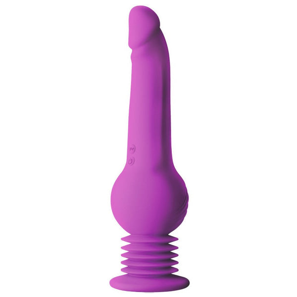 Blush Novelties Impressions New York Gyro-Quake Vibrating & Thumping G Spot Dildo - Extreme Toyz Singapore - https://extremetoyz.com.sg - Sex Toys and Lingerie Online Store - Bondage Gear / Vibrators / Electrosex Toys / Wireless Remote Control Vibes / Sexy Lingerie and Role Play / BDSM / Dungeon Furnitures / Dildos and Strap Ons &nbsp;/ Anal and Prostate Massagers / Anal Douche and Cleaning Aide / Delay Sprays and Gels / Lubricants and more...