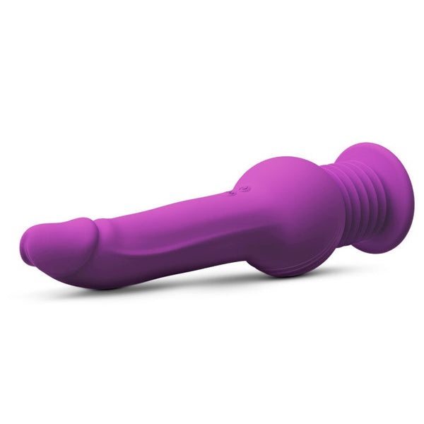 Blush Novelties Impressions New York Gyro-Quake Vibrating & Thumping G Spot Dildo - Extreme Toyz Singapore - https://extremetoyz.com.sg - Sex Toys and Lingerie Online Store - Bondage Gear / Vibrators / Electrosex Toys / Wireless Remote Control Vibes / Sexy Lingerie and Role Play / BDSM / Dungeon Furnitures / Dildos and Strap Ons &nbsp;/ Anal and Prostate Massagers / Anal Douche and Cleaning Aide / Delay Sprays and Gels / Lubricants and more...