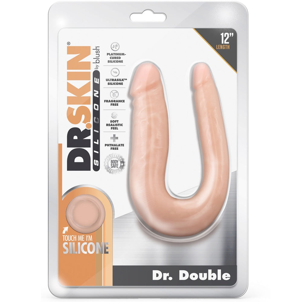 Dr. Skin Silicone Dr. Double 12" Double Dildo