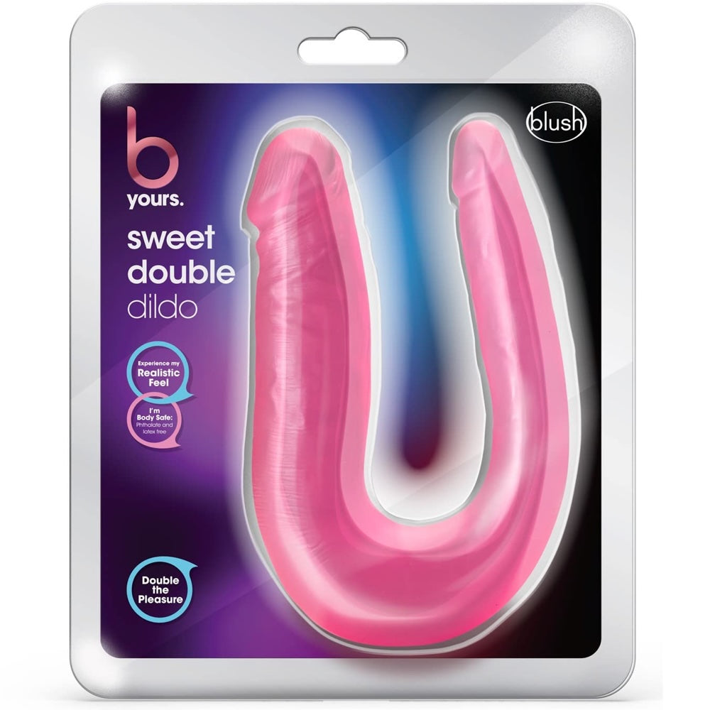 B Yours Sweet U-Shaped Double Sided Dildo