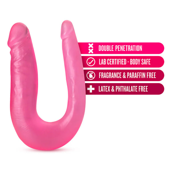 B Yours Sweet U-Shaped Double Sided Dildo