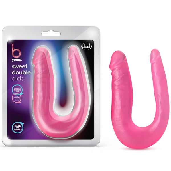 B Yours Sweet U-Shaped Double Sided Dildo