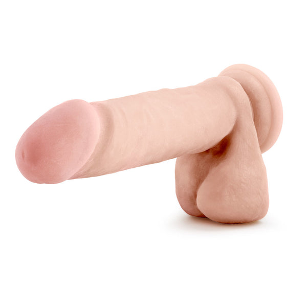 Blush Novelties Au Naturel 8" Dual Density Dildo - Vanilla - Extreme Toyz Singapore - https://extremetoyz.com.sg - Sex Toys and Lingerie Online Store - Bondage Gear / Vibrators / Electrosex Toys / Wireless Remote Control Vibes / Sexy Lingerie and Role Play / BDSM / Dungeon Furnitures / Dildos and Strap Ons &nbsp;/ Anal and Prostate Massagers / Anal Douche and Cleaning Aide / Delay Sprays and Gels / Lubricants and more...