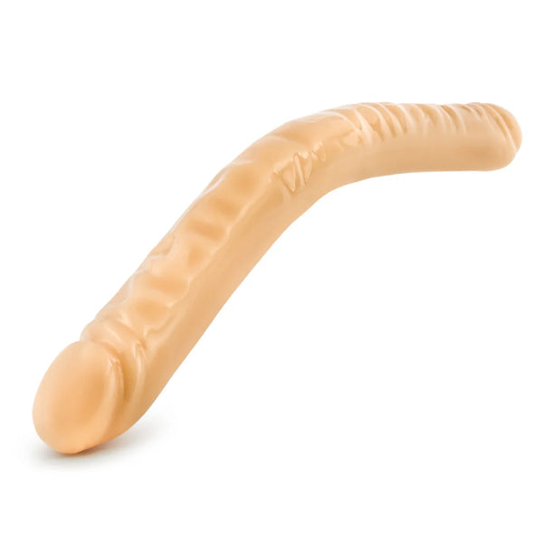 B Yours 18" Double Dildo - Beige