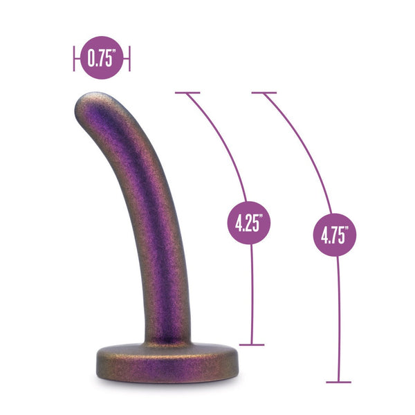 Temptasia Surrender 4.75" Beginner Pegging Dildo - Power Purple