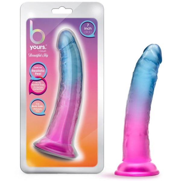 B Yours 7" Beautiful Sky Dildo