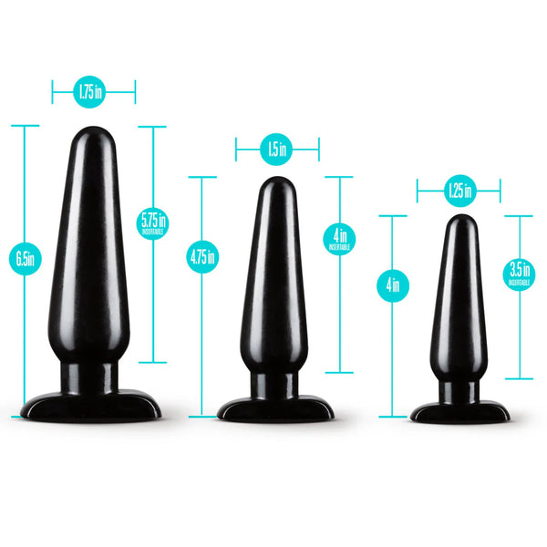 Anal Adventures Basic Anal Plug Kit