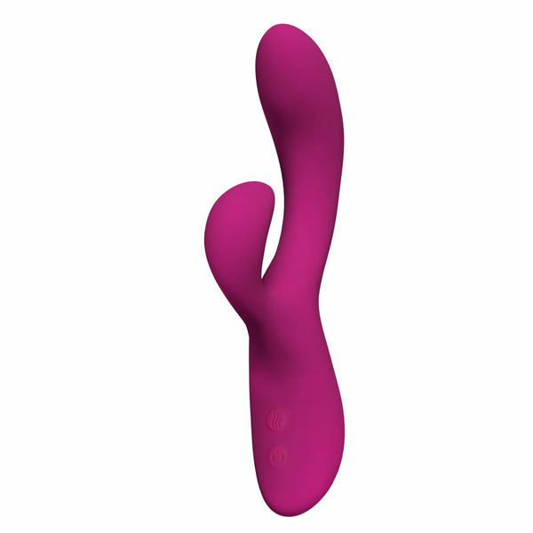 Blush Collection Quinn Dual Stimulation Rechargeable Rabbit Vibrator + Heating