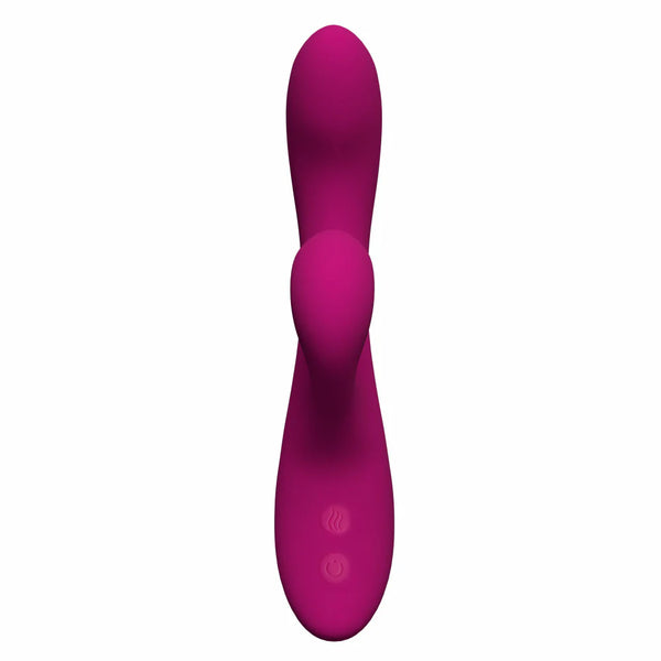 Blush Collection Quinn Dual Stimulation Rechargeable Rabbit Vibrator + Heating
