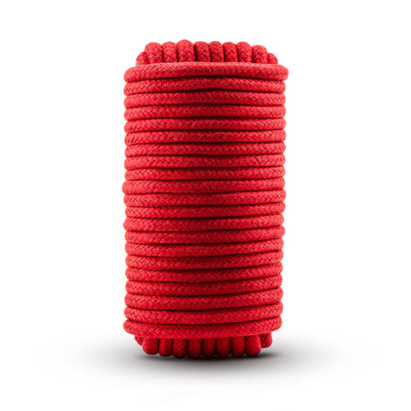 Blush Novelties Temptasia 32 ft Bondage Rope - Red - Extreme Toyz Singapore - https://extremetoyz.com.sg - Sex Toys and Lingerie Online Store - Bondage Gear / Vibrators / Electrosex Toys / Wireless Remote Control Vibes / Sexy Lingerie and Role Play / BDSM / Dungeon Furnitures / Dildos and Strap Ons &nbsp;/ Anal and Prostate Massagers / Anal Douche and Cleaning Aide / Delay Sprays and Gels / Lubricants and more...