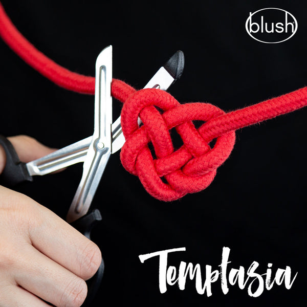 Blush Novelties Temptasia 32 ft Bondage Rope - Red - Extreme Toyz Singapore - https://extremetoyz.com.sg - Sex Toys and Lingerie Online Store - Bondage Gear / Vibrators / Electrosex Toys / Wireless Remote Control Vibes / Sexy Lingerie and Role Play / BDSM / Dungeon Furnitures / Dildos and Strap Ons &nbsp;/ Anal and Prostate Massagers / Anal Douche and Cleaning Aide / Delay Sprays and Gels / Lubricants and more...