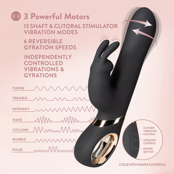 Lush Victoria G-Spot Rabbit Rechargeable Vibrator