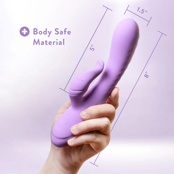 Blush Collection Evelyn Rechargeable Ultra-Soft Liquid Silicone Rabbit Vibrator