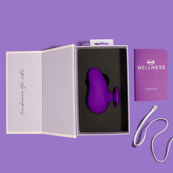 Blush Novelties Wellness Palm Sense Rechargeable Silicone Vibrator with Finger Hold - Extreme Toyz Singapore - https://extremetoyz.com.sg - Sex Toys and Lingerie Online Store - Bondage Gear / Vibrators / Electrosex Toys / Wireless Remote Control Vibes / Sexy Lingerie and Role Play / BDSM / Dungeon Furnitures / Dildos and Strap Ons &nbsp;/ Anal and Prostate Massagers / Anal Douche and Cleaning Aide / Delay Sprays and Gels / Lubricants and more...