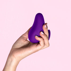 Blush Novelties Wellness Palm Sense Rechargeable Silicone Vibrator with Finger Hold - Extreme Toyz Singapore - https://extremetoyz.com.sg - Sex Toys and Lingerie Online Store - Bondage Gear / Vibrators / Electrosex Toys / Wireless Remote Control Vibes / Sexy Lingerie and Role Play / BDSM / Dungeon Furnitures / Dildos and Strap Ons &nbsp;/ Anal and Prostate Massagers / Anal Douche and Cleaning Aide / Delay Sprays and Gels / Lubricants and more...