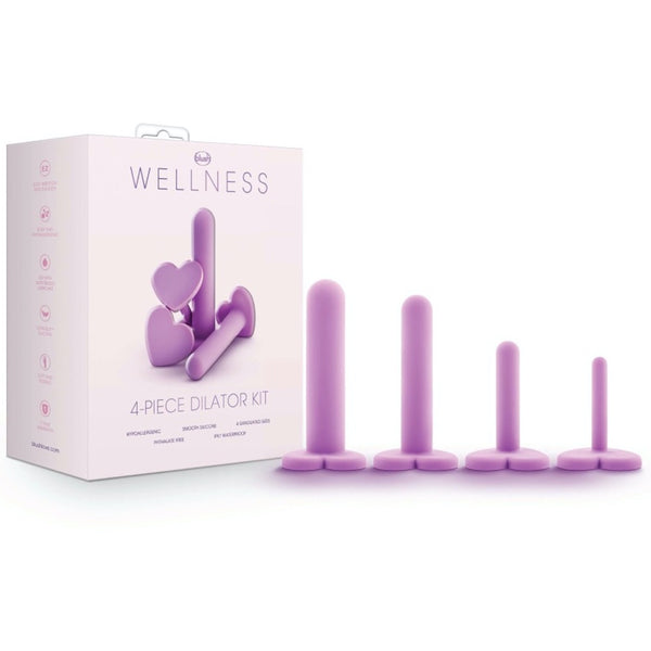 Blush Novelties Wellness 4 Piece Dilator Kit - Extreme Toyz Singapore - https://extremetoyz.com.sg - Sex Toys and Lingerie Online Store - Bondage Gear / Vibrators / Electrosex Toys / Wireless Remote Control Vibes / Sexy Lingerie and Role Play / BDSM / Dungeon Furnitures / Dildos and Strap Ons &nbsp;/ Anal and Prostate Massagers / Anal Douche and Cleaning Aide / Delay Sprays and Gels / Lubricants and more...