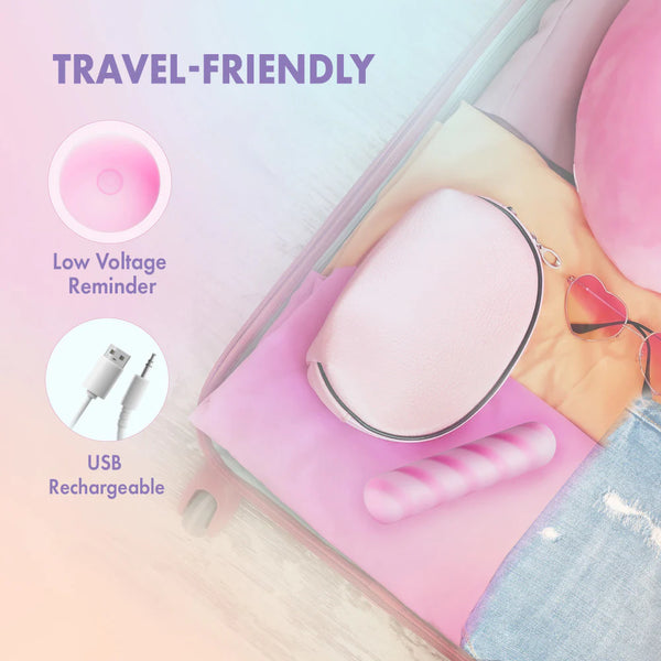 Play With Me Sugar Crush Rechargeable Silicone Bullet Vibrator