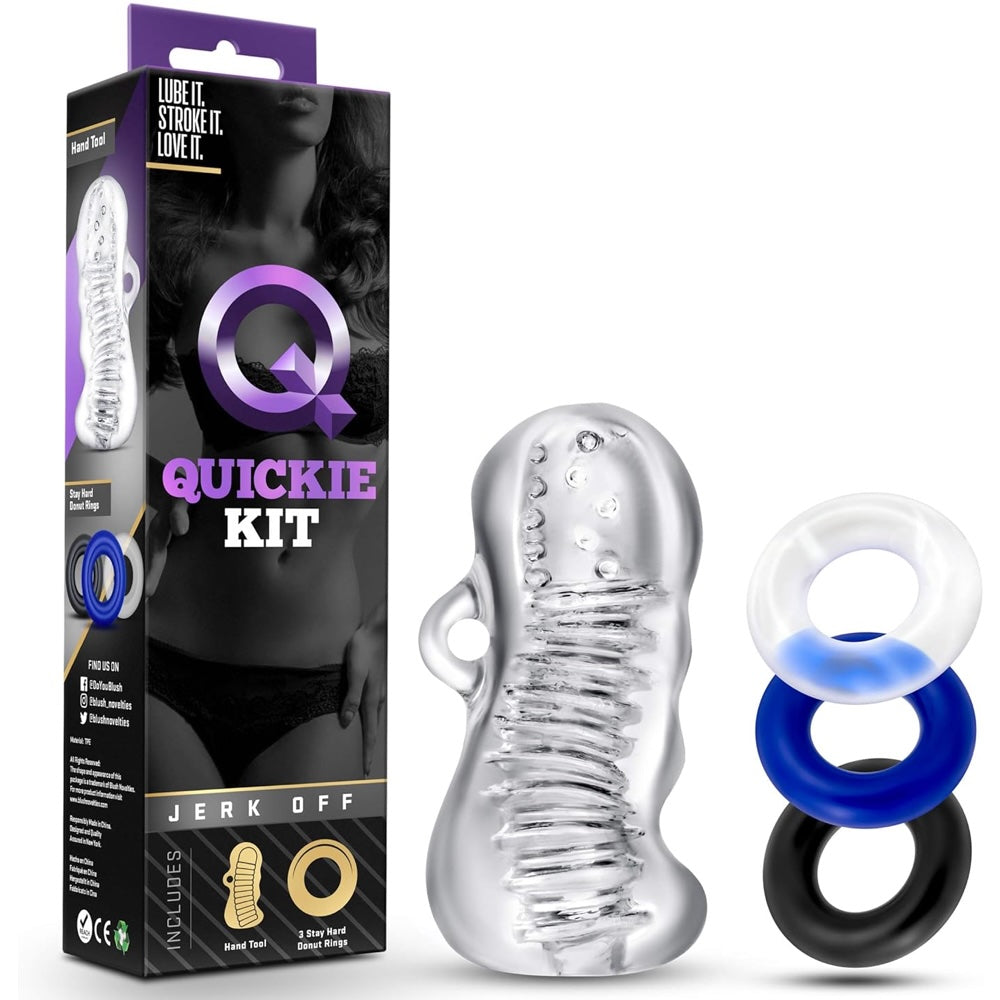 Quickie Kit Jerk Off Masturbation Kit