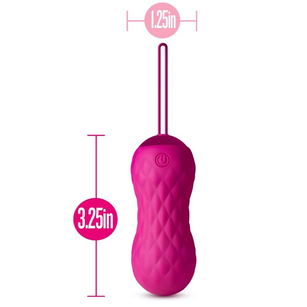 Blush Novelties Lush Carina Gyrating Remote Control Rechargeable Egg Vibrator - Extreme Toyz Singapore - https://extremetoyz.com.sg - Sex Toys and Lingerie Online Store - Bondage Gear / Vibrators / Electrosex Toys / Wireless Remote Control Vibes / Sexy Lingerie and Role Play / BDSM / Dungeon Furnitures / Dildos and Strap Ons  / Anal and Prostate Massagers / Anal Douche and Cleaning Aide / Delay Sprays and Gels / Lubricants and more...